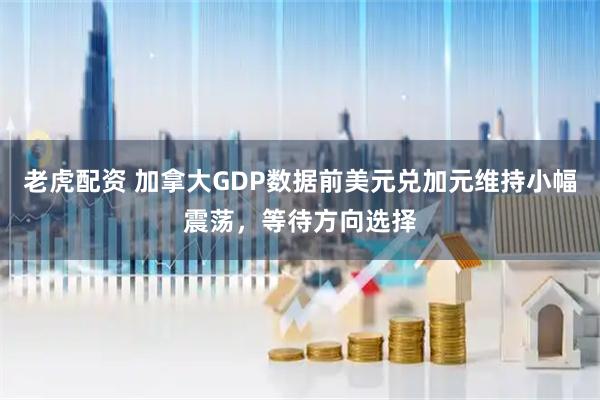 老虎配资 加拿大GDP数据前美元兑加元维持小幅震荡,等待方向选择